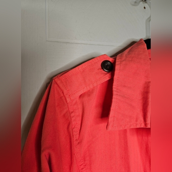 Gap Womens Coral Classic Denim Jacket Size M EUC - Picture 3 of 9